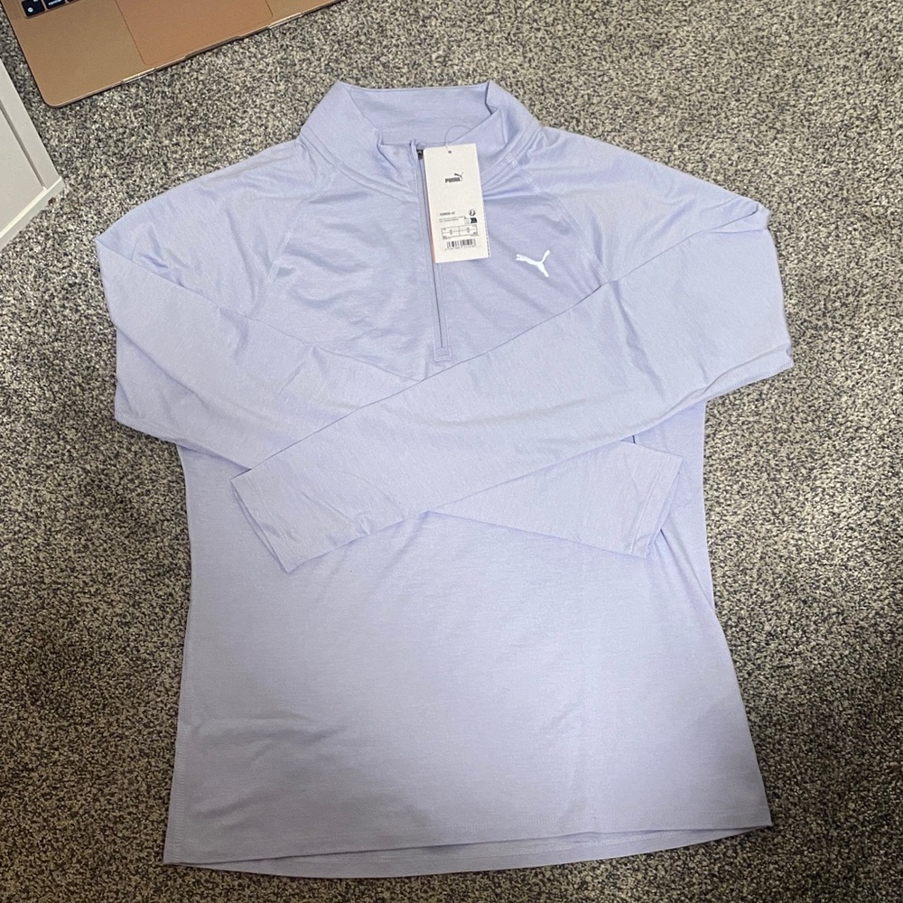 Puma Weather Heather Run Velocity Cloudspun 1/4 Zip